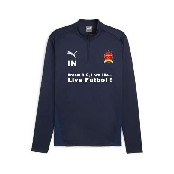Sweatshirt 1/4 Zip SUSA NavyBlue Kids